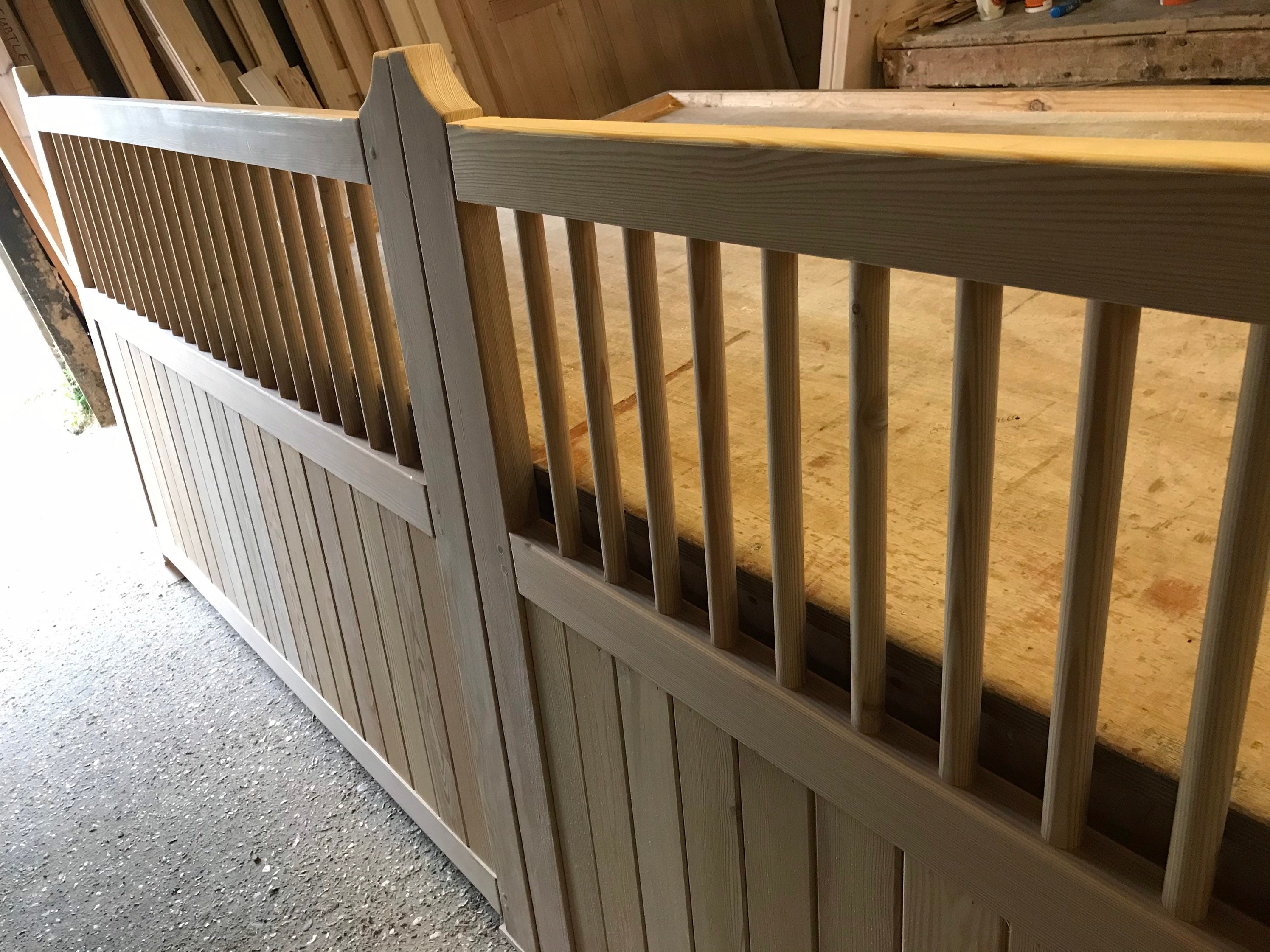 Wooden Gates New Elegant Style Bespoke Custom Made Sizes Good Quality ...
