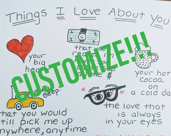 Tarjeta personalizada única: mensaje personalizado, ocasión especial