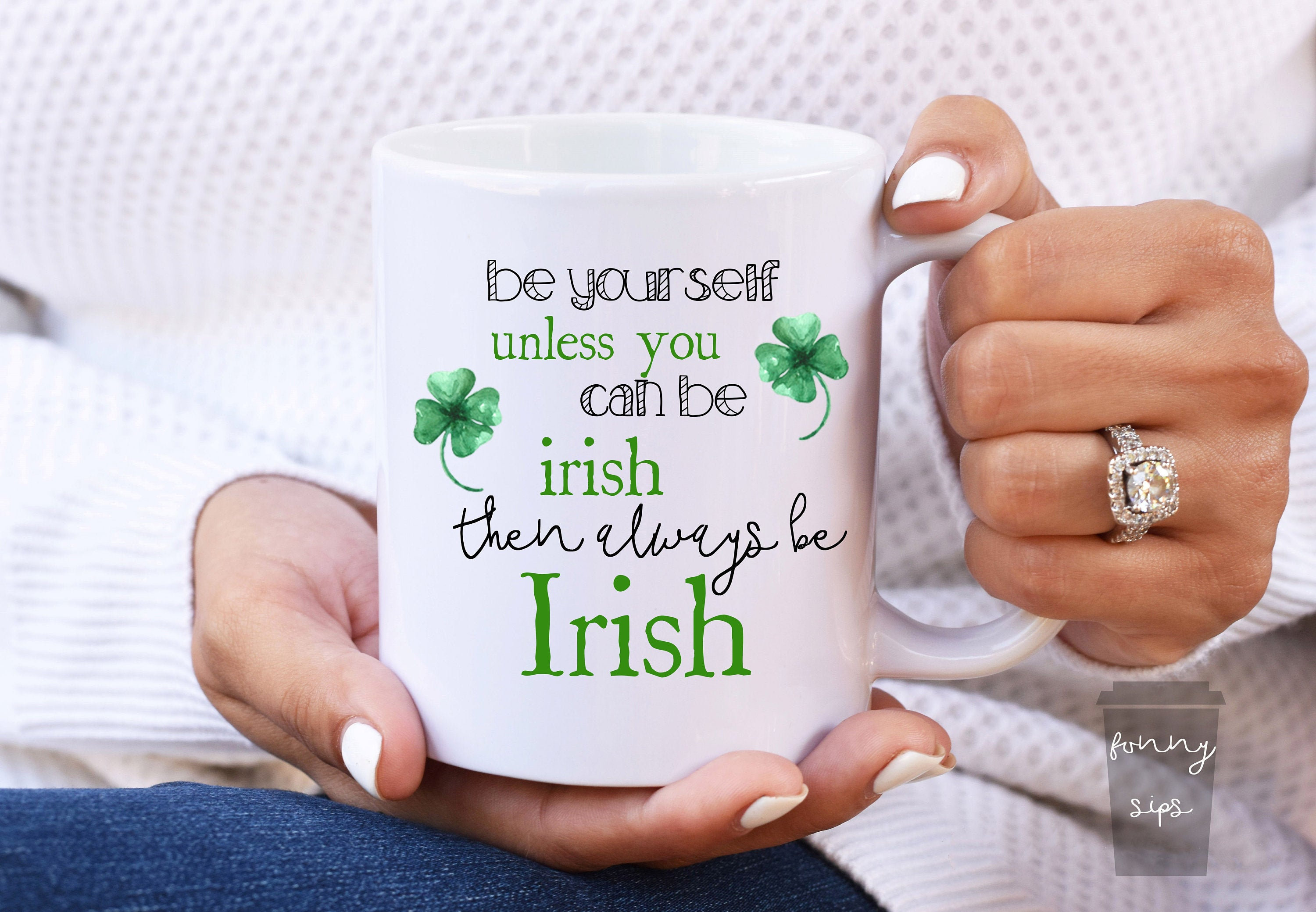 death wish coffee st patricks day mug