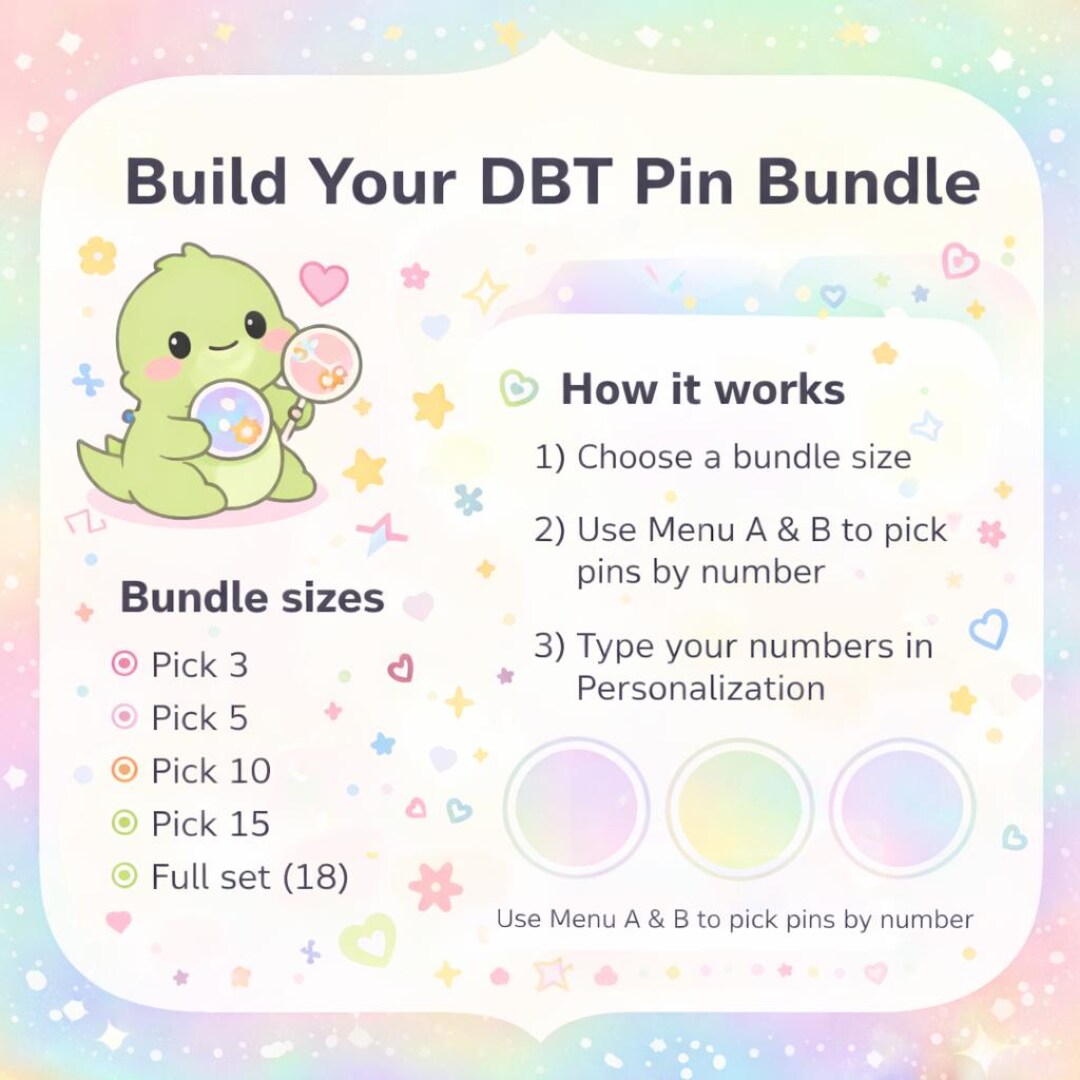 DBT Pin Bundle | Choose 3, 5, 10, 15 or Full Set of 18 | Dialectical ...