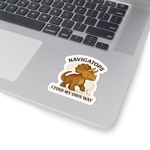 Autismus Kompass Aufkleber, Kiss-Cut Aufkleber, Neurovielfalt Bewusstsein Sticker Set, Aufkleber für soziale Navigationsschwierigkeiten, Aufkleber mit Kartenmotiv,