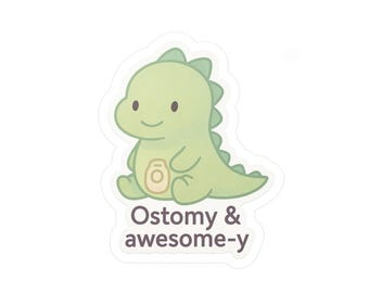 Ostomy Awareness Sticker, IBD Support Decal