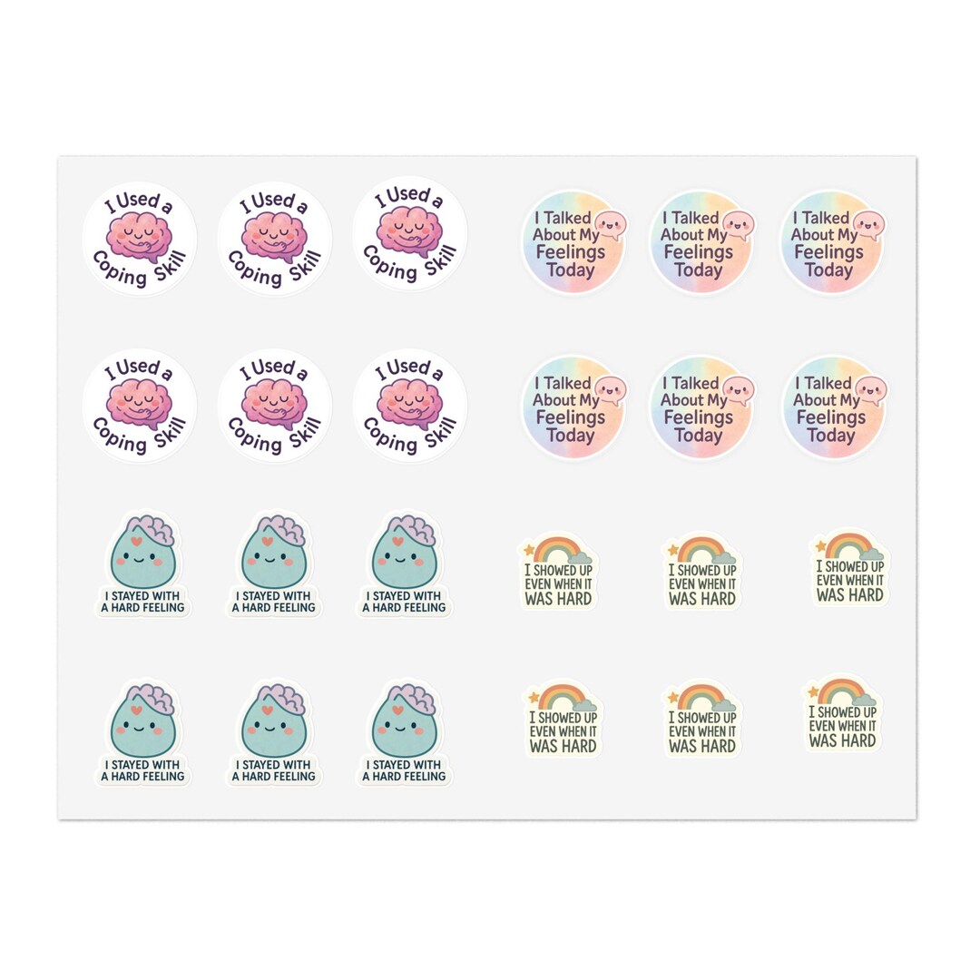 School Counseling Office Sticker Sheets | Counselor Planner ...