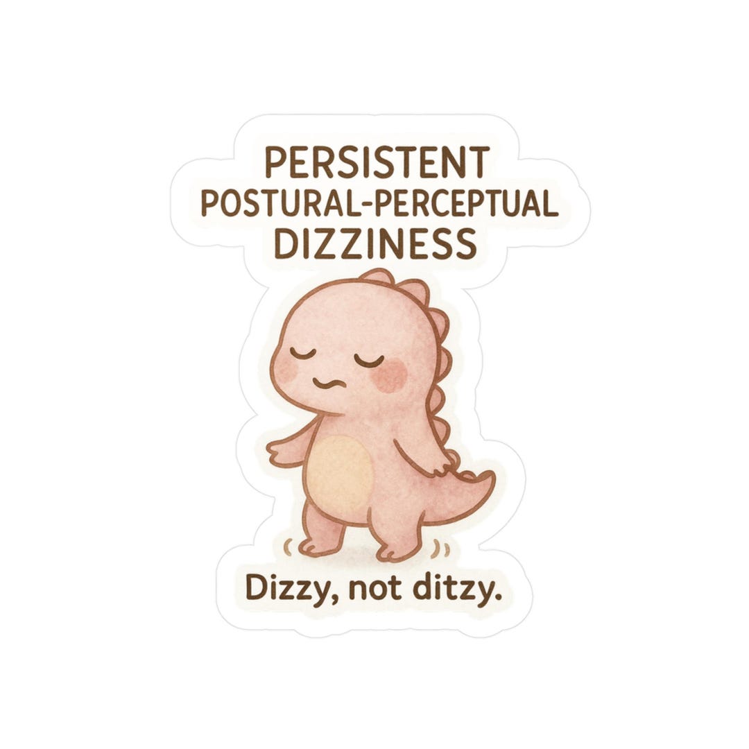 Dizzy Sticker Dizziness Awareness Sticker, Chronic Illness Support, Laptop Car Decals ...