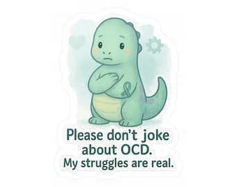 OCD Awareness Kiss-Cut-vinylstickers