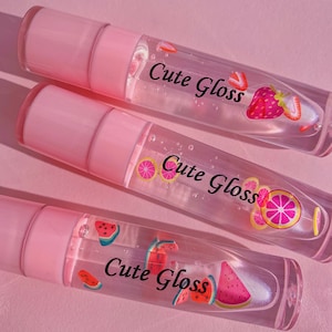 FRUIT GLOSS TRIO - Klares natürliches Lipgloss-Geschenkset