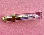 Pearl Aurora Gloss - lipgloss shimmer glitter iridescent gold lipstick glossy womens makeup girls cosmetics cute pink aesthetic shiny shine