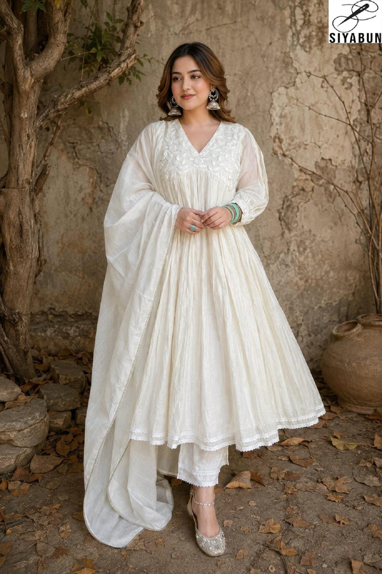 knee length indian dresses A Line Formal Dress