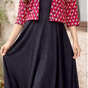 Long Indian Dress With Jacket - Etsy