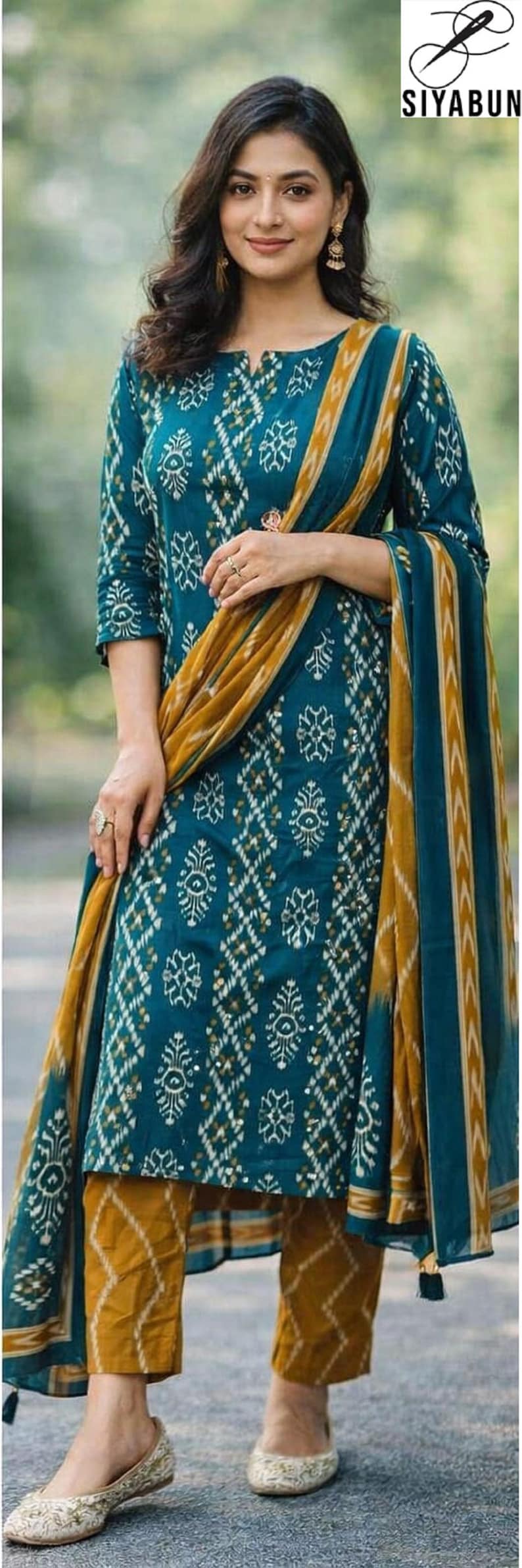 Womens Indian Cotton Kurta Set with Dupatta – Teal Ethnic Suit, Traditional Kurti Pant Set USA Seller Style
teal kurta set
indian kurti set
cotton kurta women
ethnic dupatta set
indian suit women
printed kurta set
boho indian outfit
traditional kurti
indian clothing
kurta pant set
festive kurta women
desi outfit women
summer kurta set
traditional indian clothing
festival kurta set women
desi outfit women usa
indian salwar suit women
lightweight cotton kurta
summer kurta set women