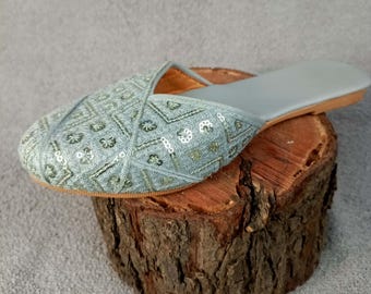 Party Wear Jutti For Women Punjabi Khussa Shoes Indian Traditional Ethnic Wear