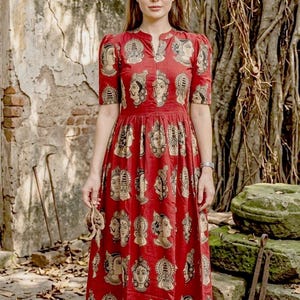 Red Traditional Dress, Kalamkari Artwork Dress, Indian Ethnic Midi Dress, Comfortable Summer Outfit
kalamkari dress
indian midi dress
red cotton dress
boho dress women
ethnic dress india
printed midi dress
summer cotton dress
bohemian outfit
handmade dress
festival dress women
casual ethnic wear
indo western dress
unique print dress
kalamkari dress
red midi dress
boho dress
cotton dress
ethnic dress
summer dress
indo western
printed dress
handmade dress
festival dress
casual wear
women dress