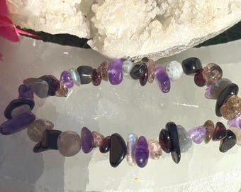 Pulseira de Cura com Cristal de Escorpião | Paixão • Proteção • Equilíbrio Emocional • Transformação