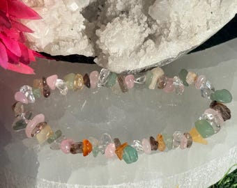 Pulseira de cura com cristais de Touro | Aterramento • Paciência • Confiança • Abundância