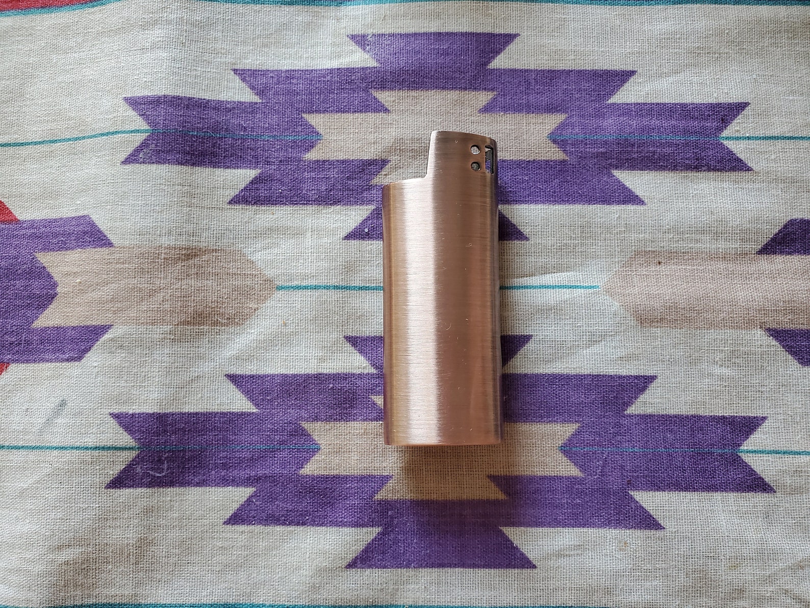 Blank Rose Gold Metal Lighter Case / Sleeve for mini BIC Etsy