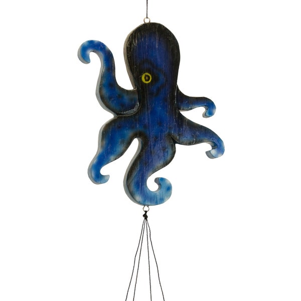 Octopus Bamboo Wind Chime