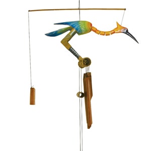 Sweet Bird Bobbing Head Wind Chime Bild 6