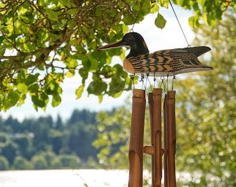 Loon Bamboo Wind Chime