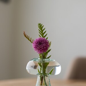 Small Handblown Mushroom Vase afbeelding 3