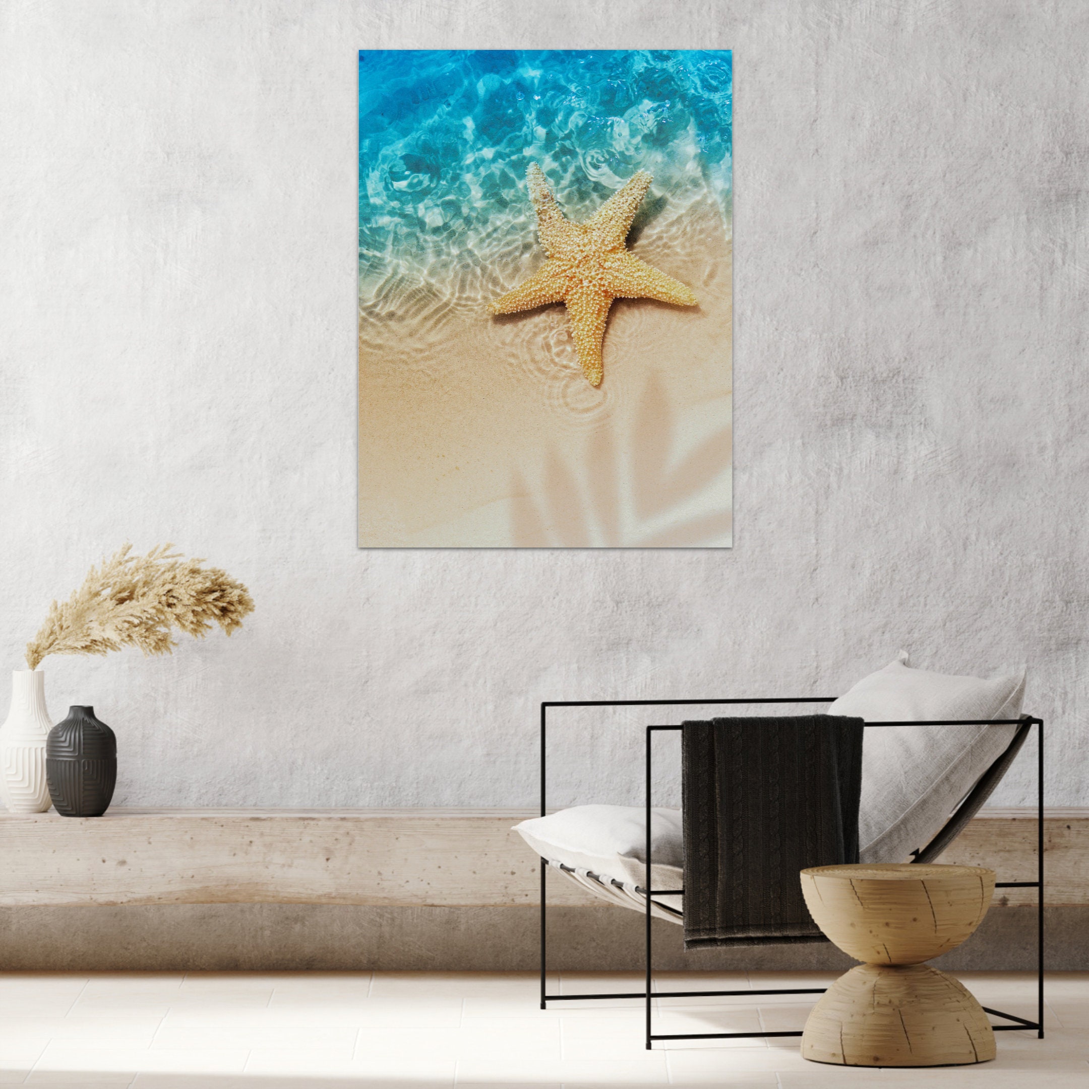 Beachy Wall Art Printable, Coastal Wall Art, Digital Beach Print, Beach ...