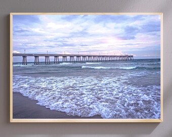 Pastel Ocean Prints | Beach Photography | Coastal Printable Art | Digital Download