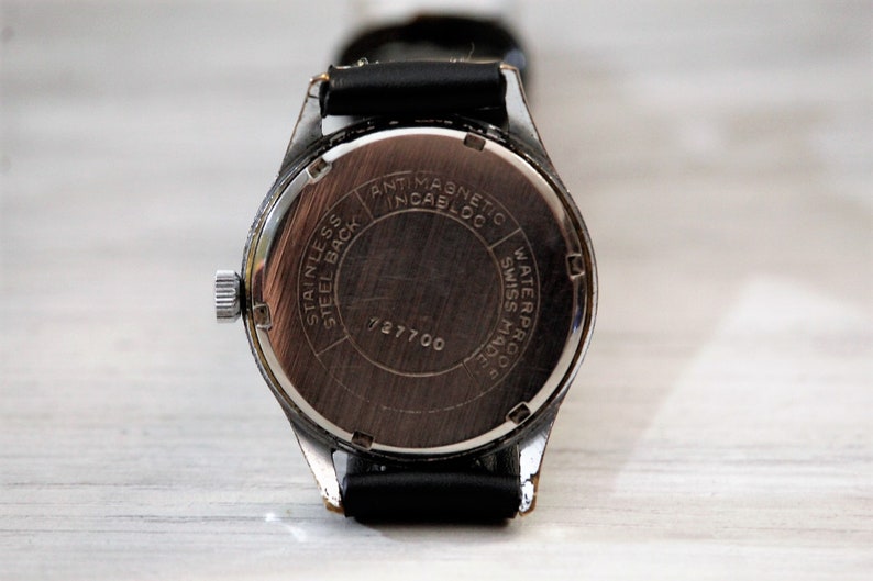 Rare GARRARD Watch Vintage SWISS Мen's Watch Cal. ETA Etsy