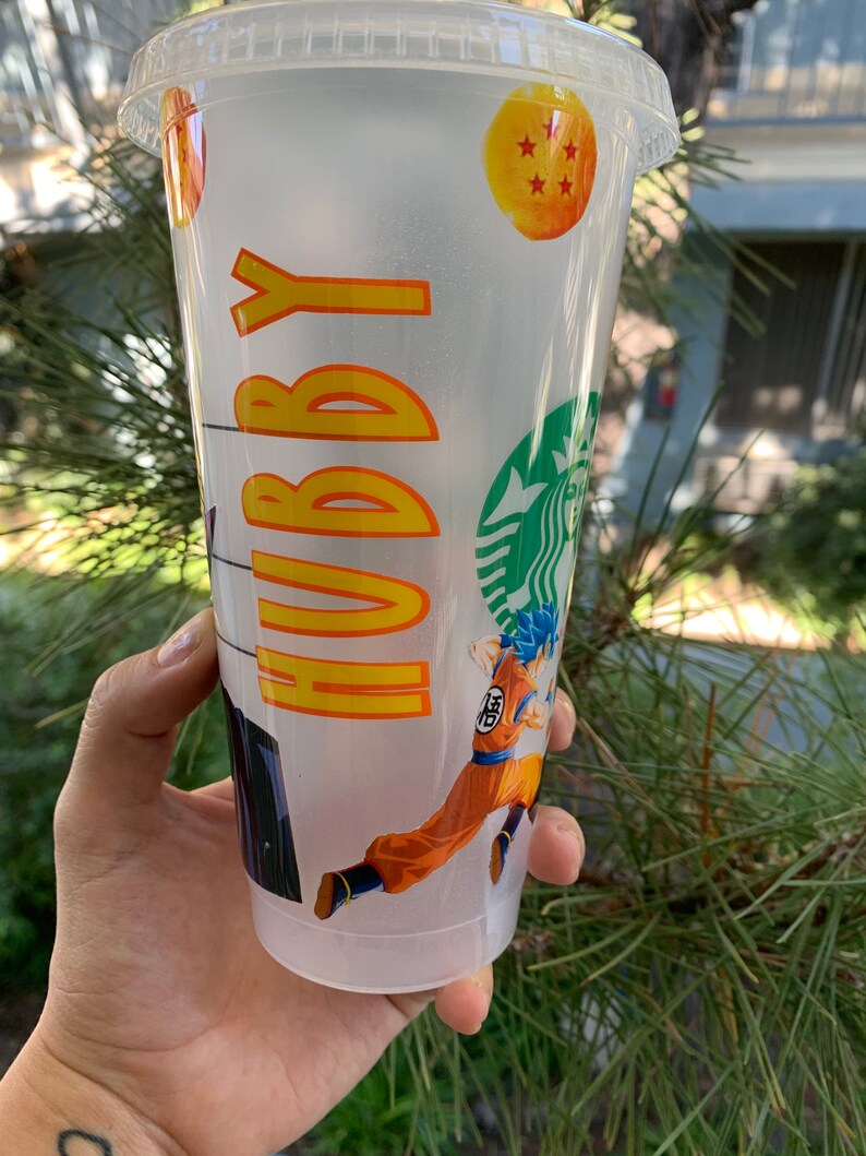 Dragon Ball Z Starbucks Cup custom cup Starbucks tumbler ...