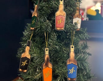 Weller Bourbon - Wooden Ornaments (Choose Bottle Color)