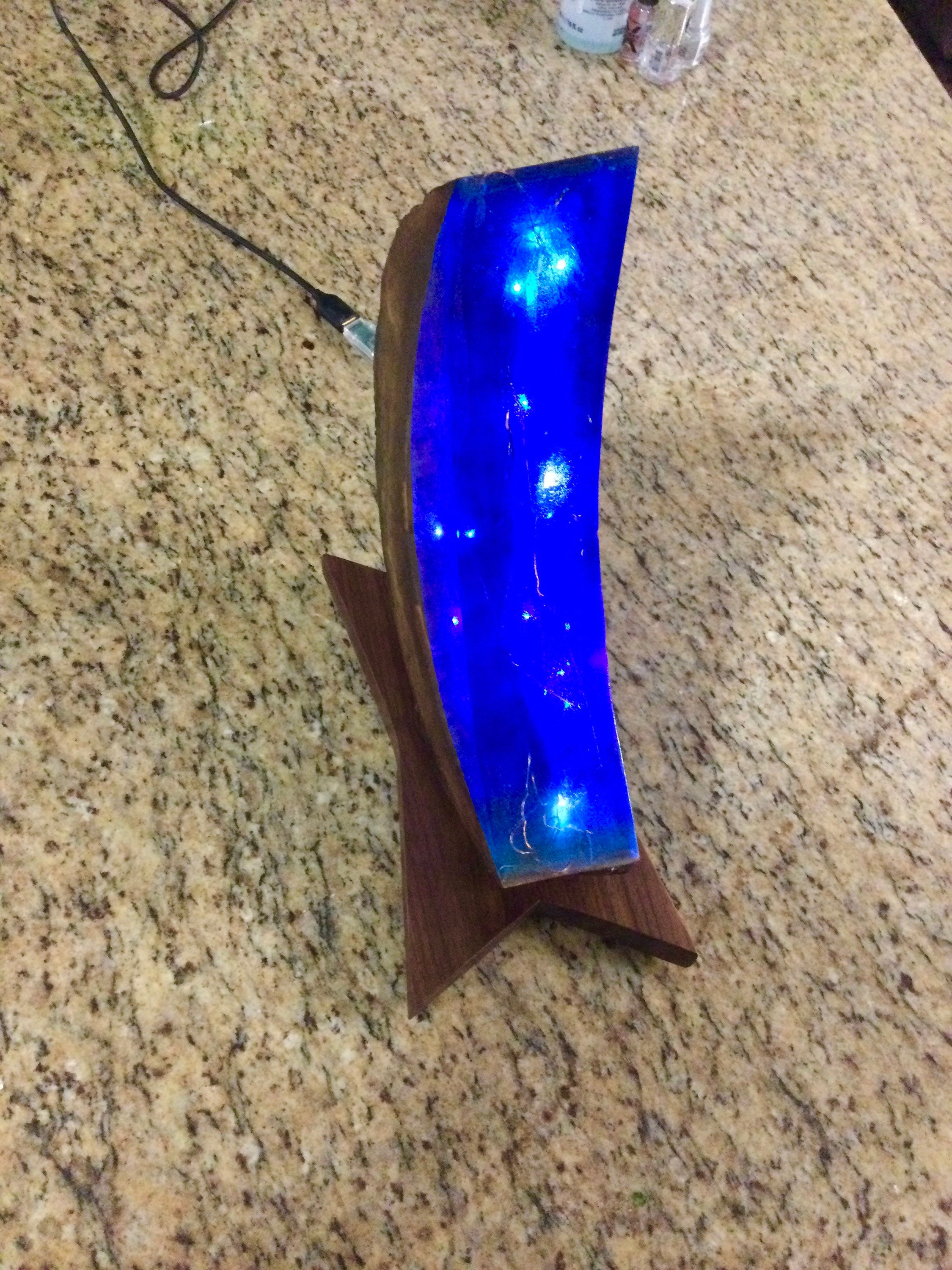 Half Moon Night Light Etsy