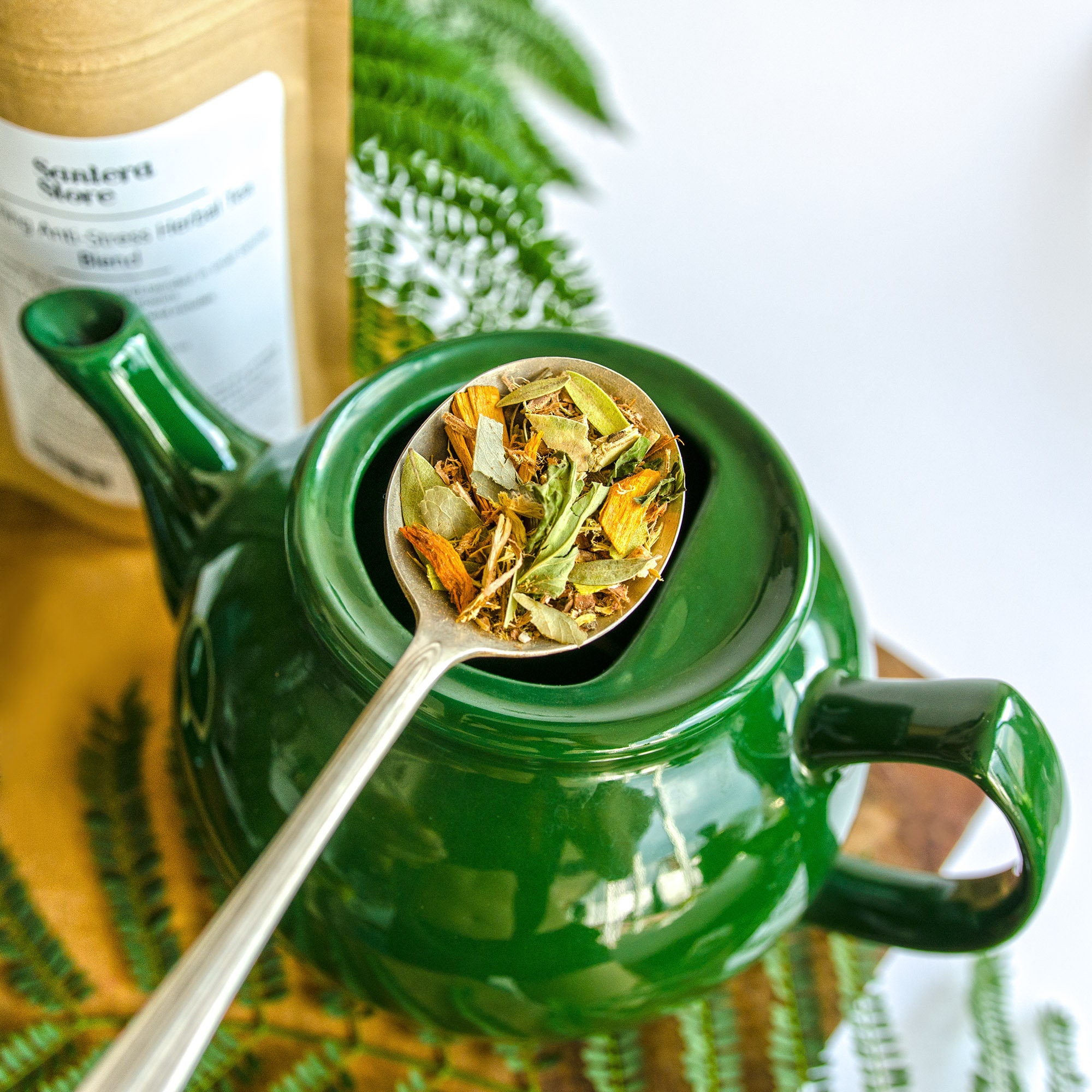 Calming Herbal Tea Blend 3 oz HandBlended AntiStress Etsy