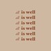All is Well - Printable - 8 X 10 - Etsy
