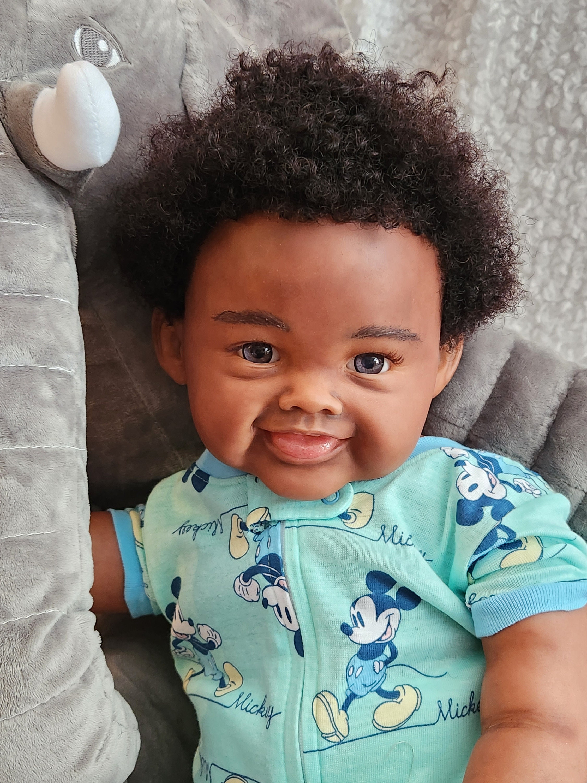 Mixed race black reborn babies sale