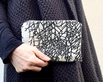 Huon pine large purse