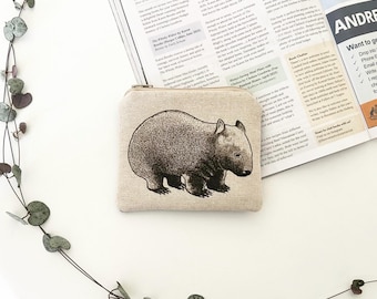 Wombat coin purse