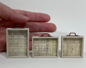 Drawer Set- Architectural Details- 1/12th Scale
