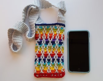 CROCHET PATTERN - Mosaic Crochet - Mosaic Crochet Pattern - Mosaic Crochet Phone Holder - Mosaic Crochet Bag - Crochet - PDF Pattern