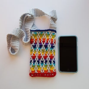 CROCHET PATTERN - Mosaic Crochet - Mosaic Crochet Pattern - Mosaic Crochet Phone Holder - Mosaic Crochet Bag - Crochet - PDF Pattern