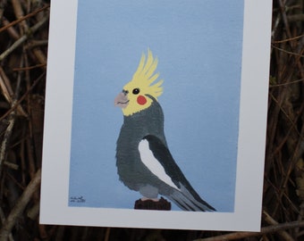 Cockatiel - Giclee Print of original artwork