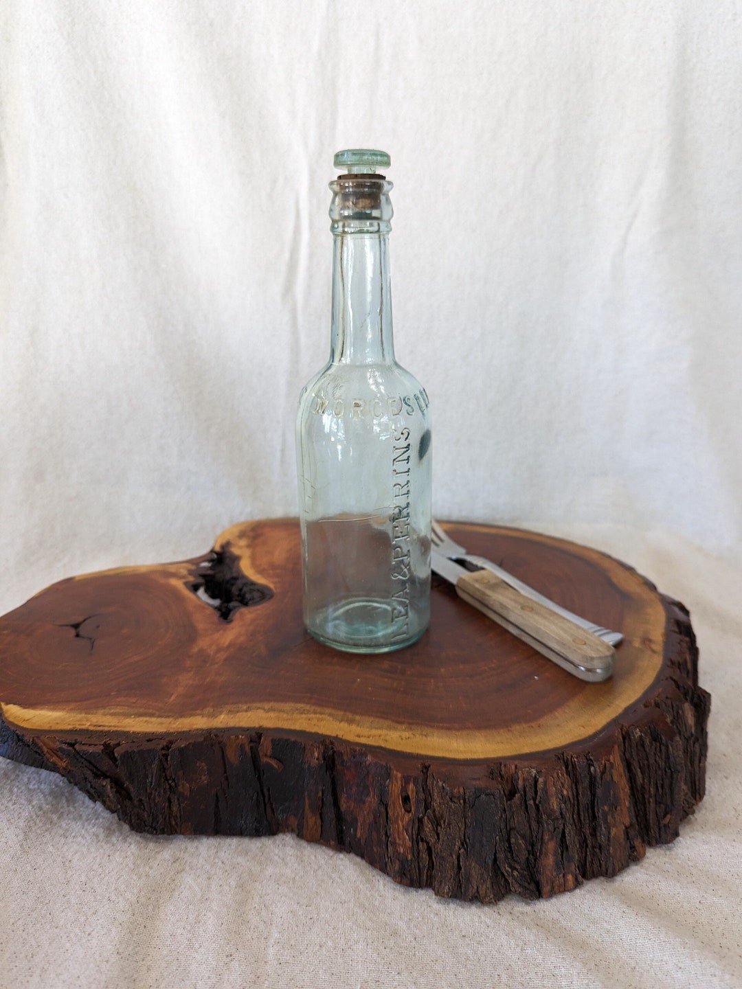 Antique Lea & Perrin's Worcestershire Sauce Bottle Late 1800's/early