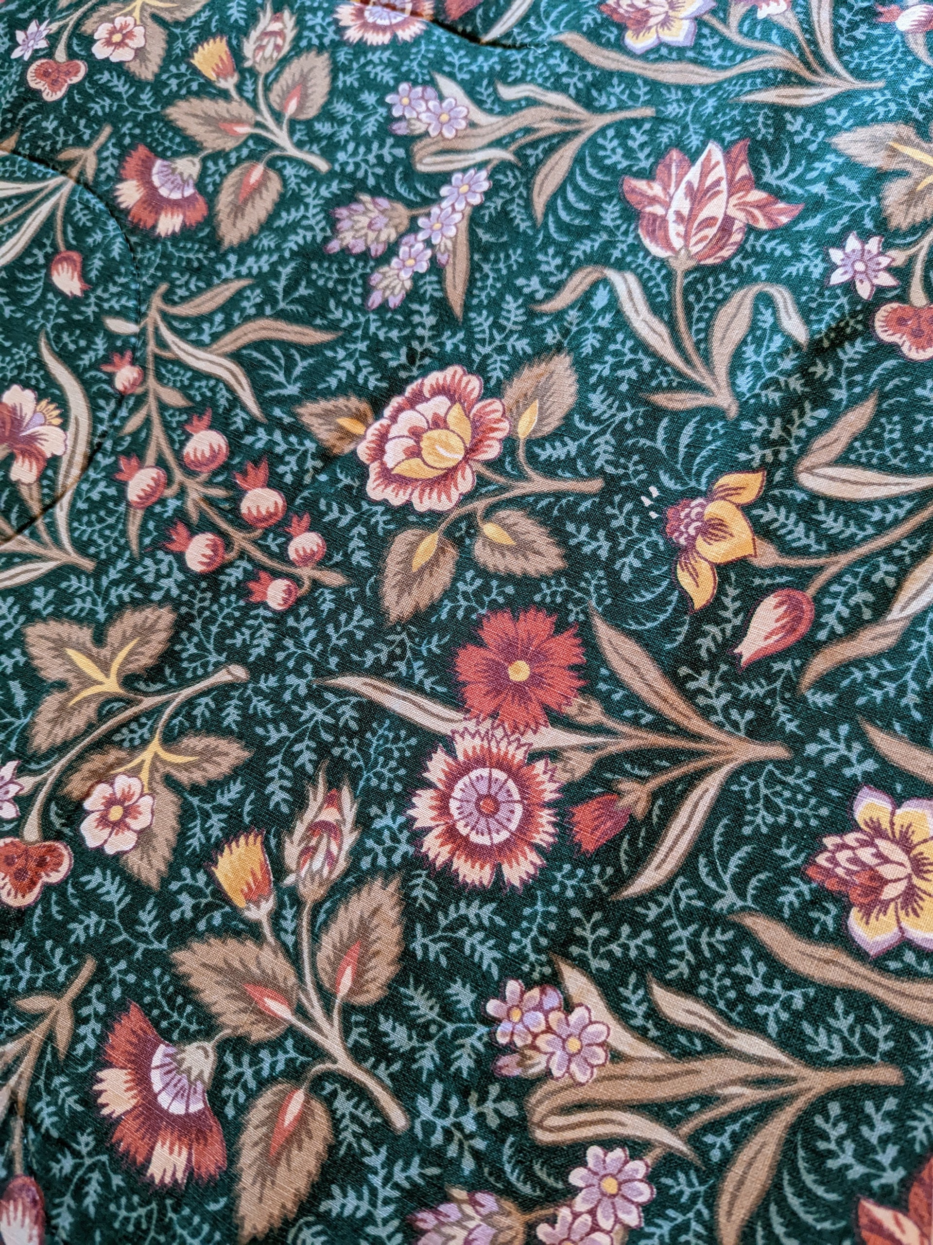 Vintage Queen Sized Croscill Bedspread & Two Shams Etsy