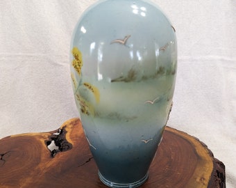 Antique Porcelain - Nippon Vase With Moriage - Circa 1891