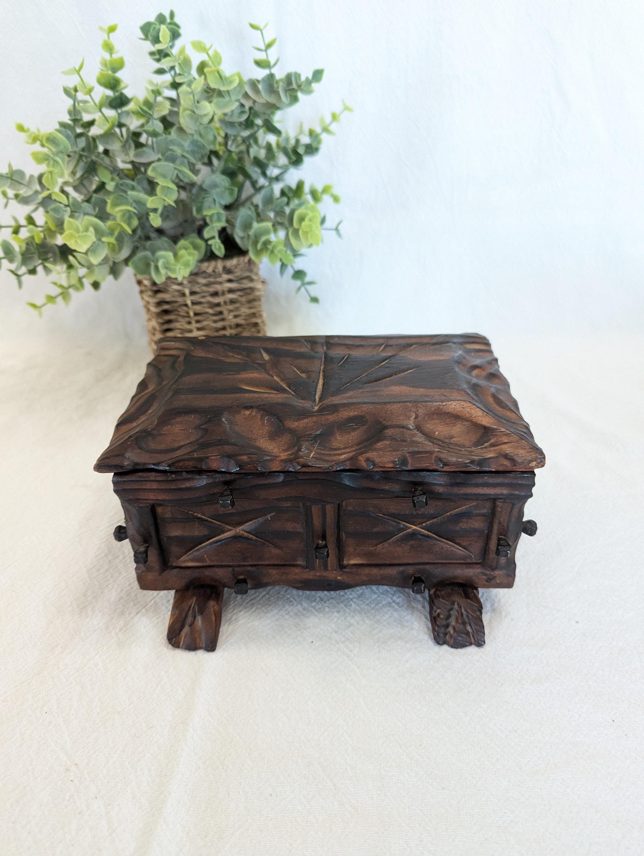 Spanish Revival Wood Box - Etsy