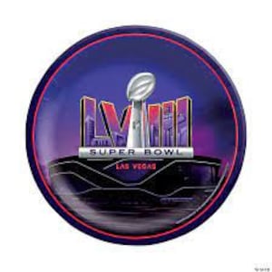 SUPER BOWL LVIII (Las Vegas 2024) Official NFL Football 28x40 Event BANNER  Flag