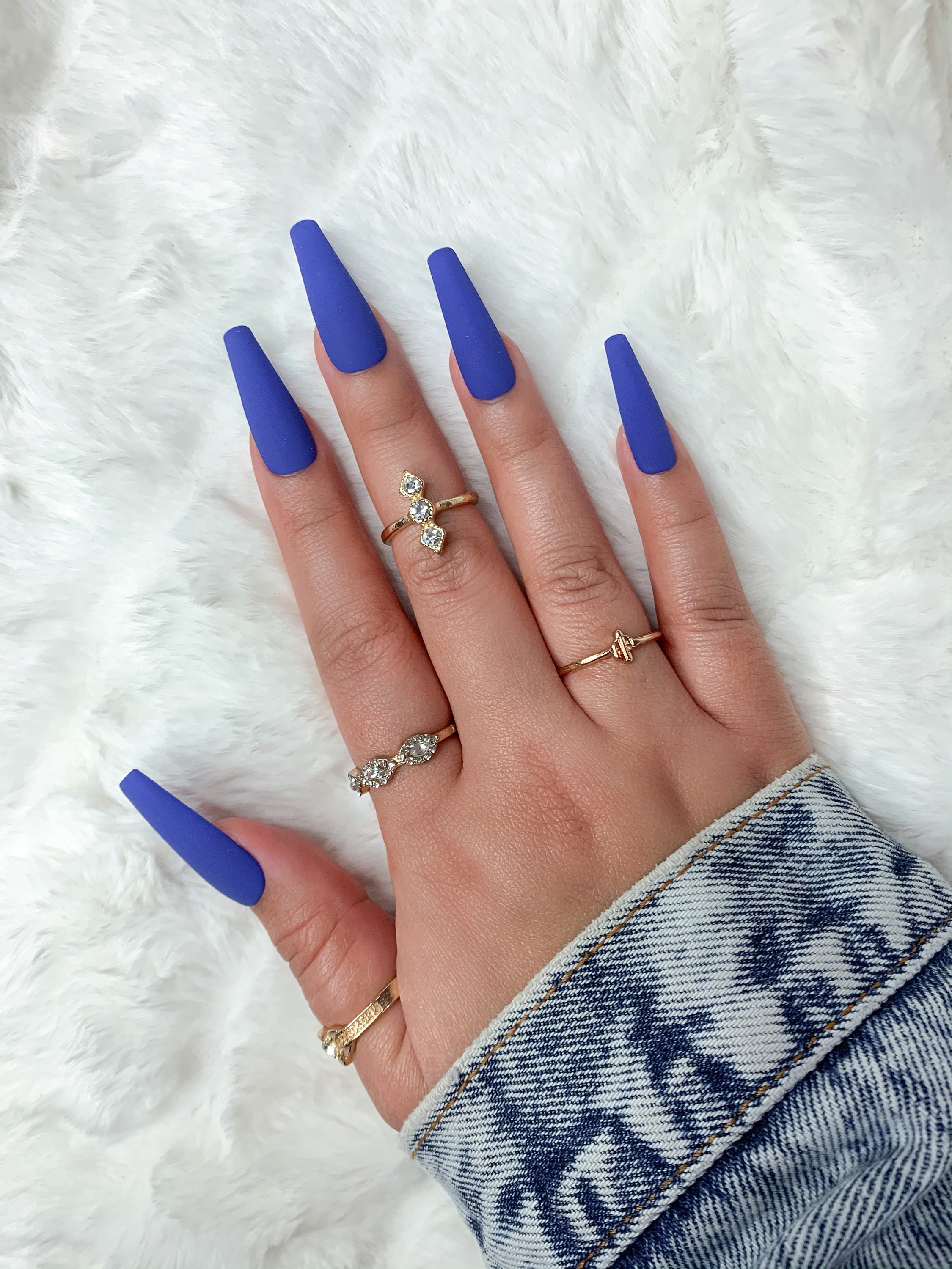 Highness Royal Blue Press on Nails Valentine's Day - Etsy Norway Highness Royal Blue Press on Nails Valentine's Day - Etsy Norway