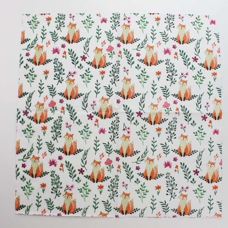 Decoupage napkins Decoupage napkins uk lunch napkins Etsy