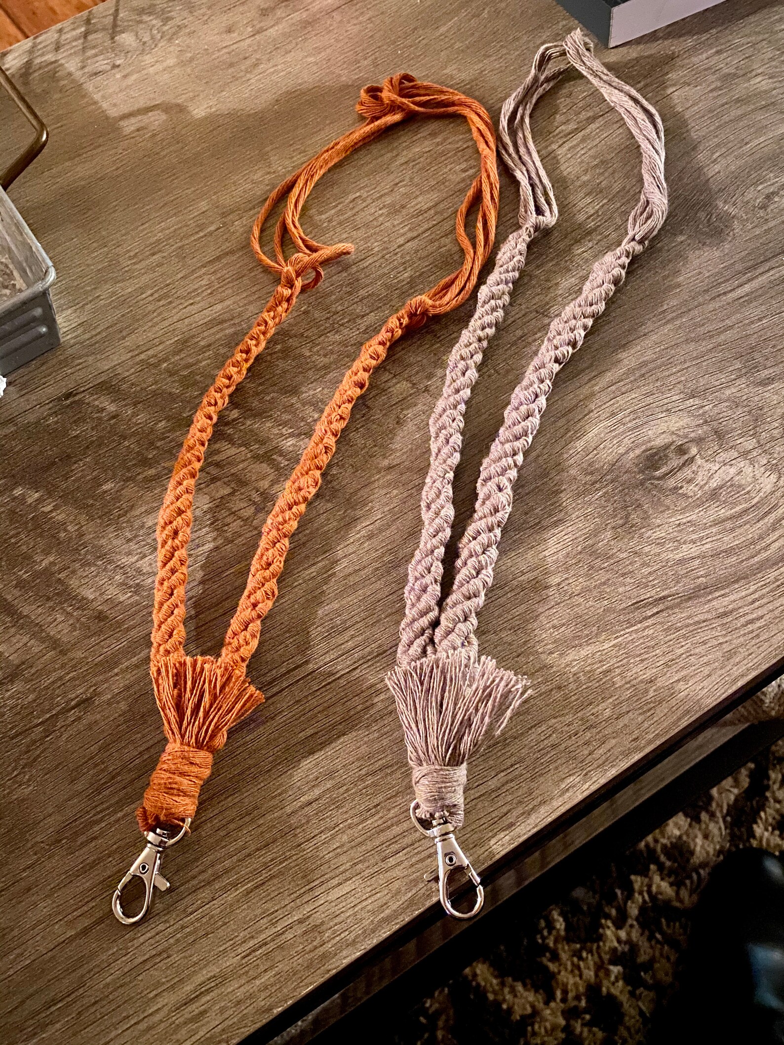 Macrame Lanyard Etsy