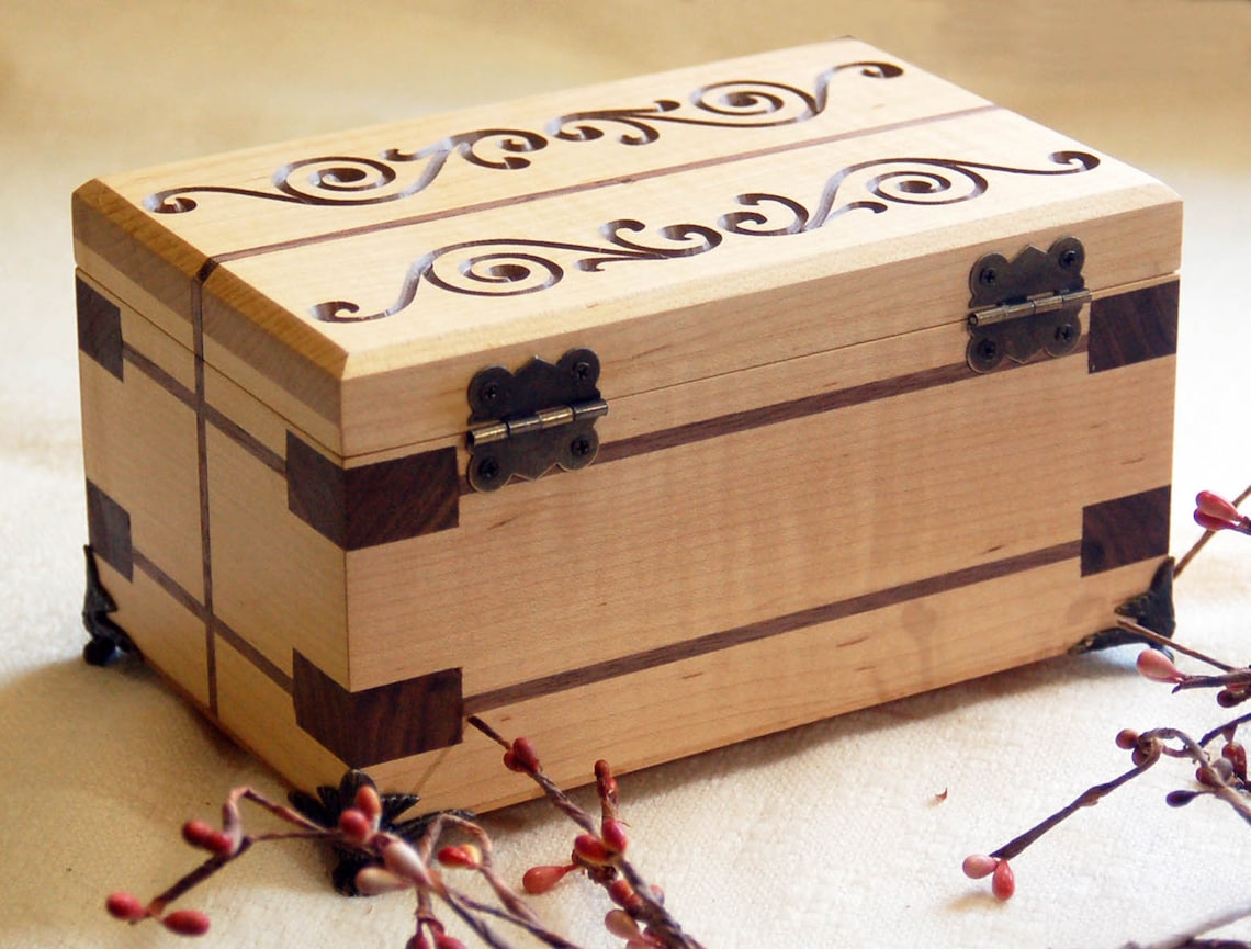 Custom Handmade Keepsake Box Etsy