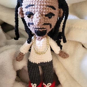 Snoop Dogg Crocheted Emotional Support Doll - Etsy