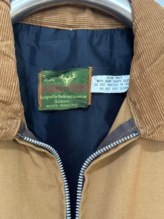 Vintage Stream And Field Duck Canvas Hunting Jack… - image 7