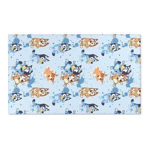 Bluey Area Rug - Etsy